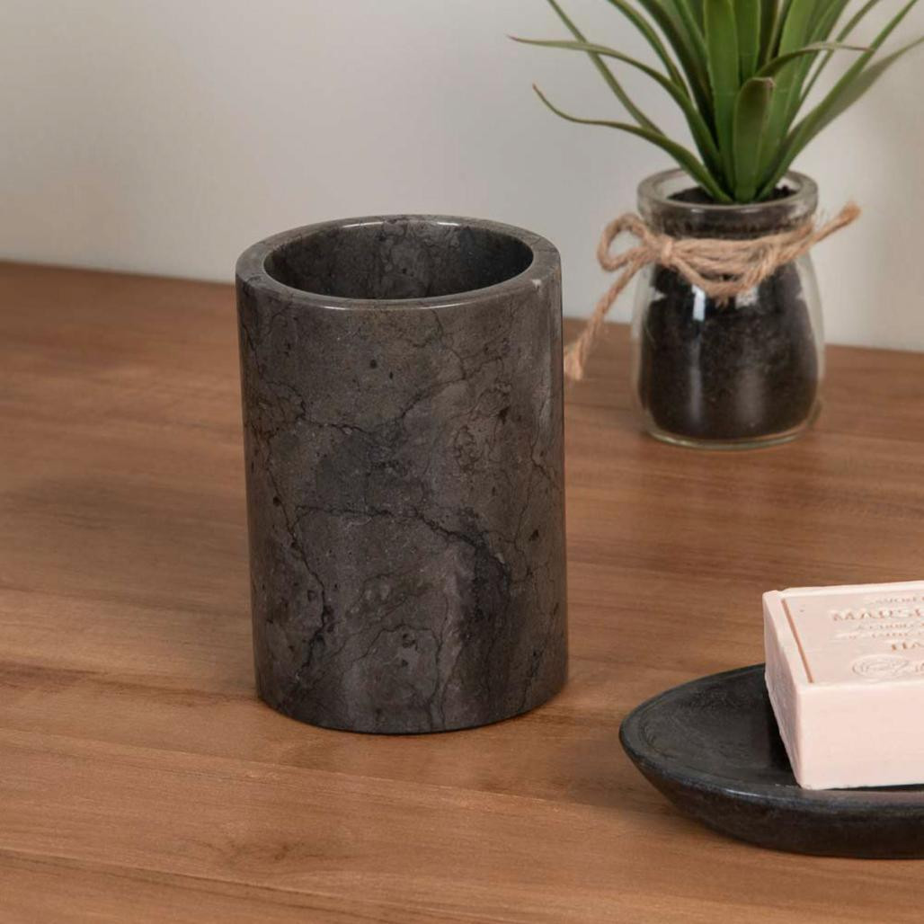 Gobelet en marbre noir Gobelet en marbre noir