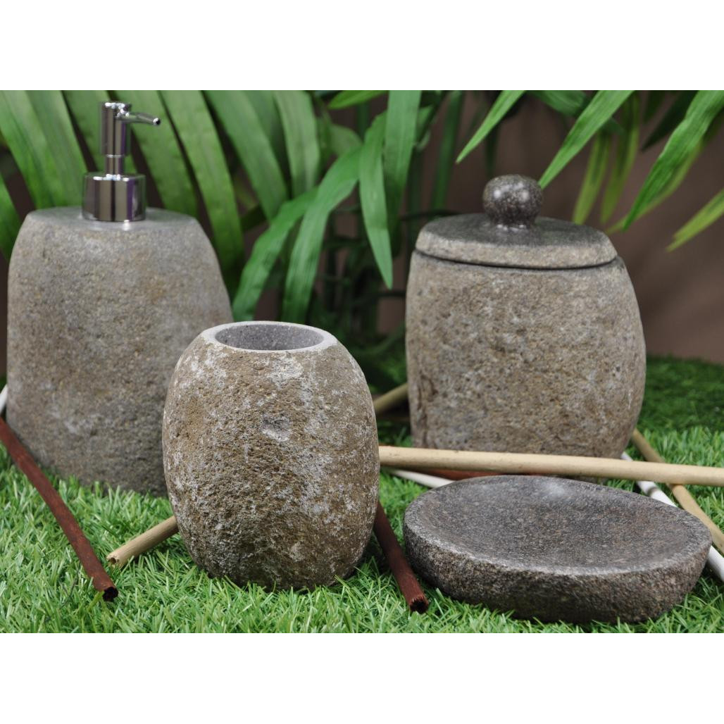 Porte savon galet de rivière Porte savon galet de rivière