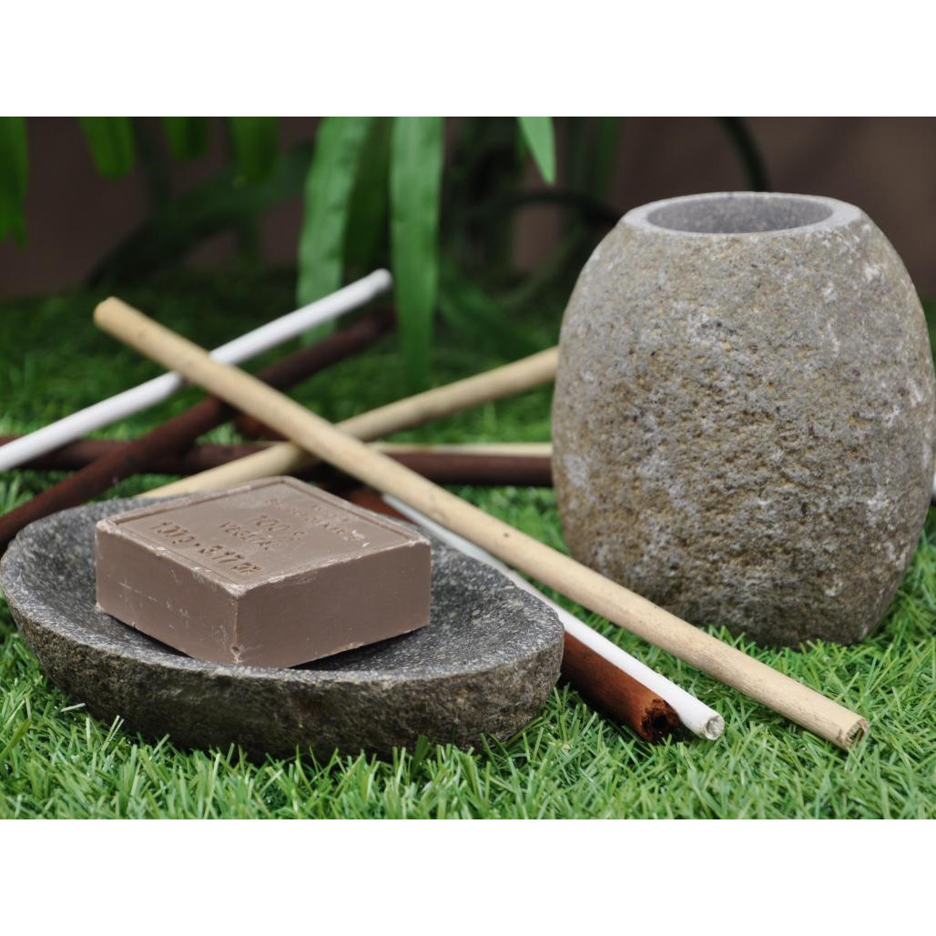 Porte savon galet de rivière Porte savon galet de rivière