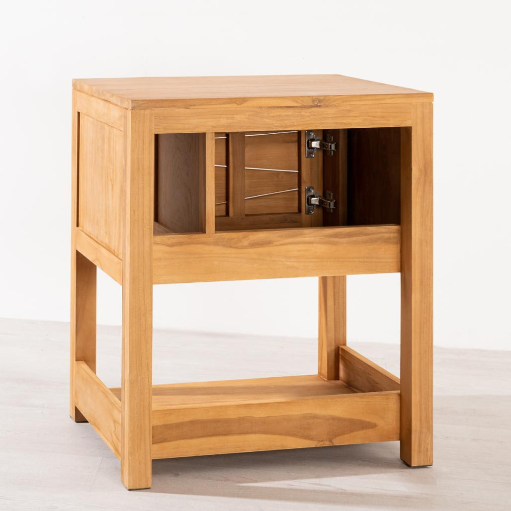 Meuble sous vasque en teck Cosy 67cm Meuble sous vasque en teck Cosy 67cm