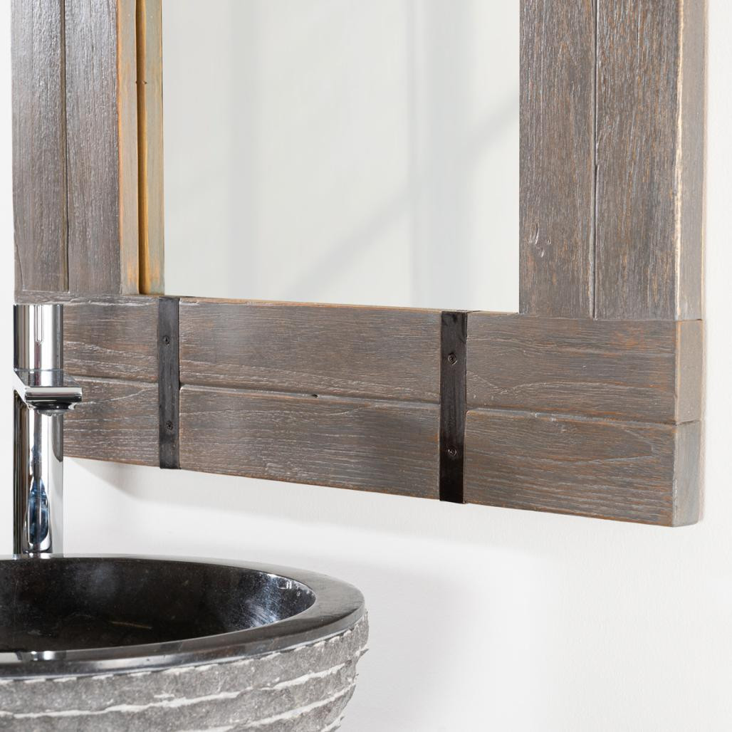 Miroir de salle de bain Loft 60x80 gris