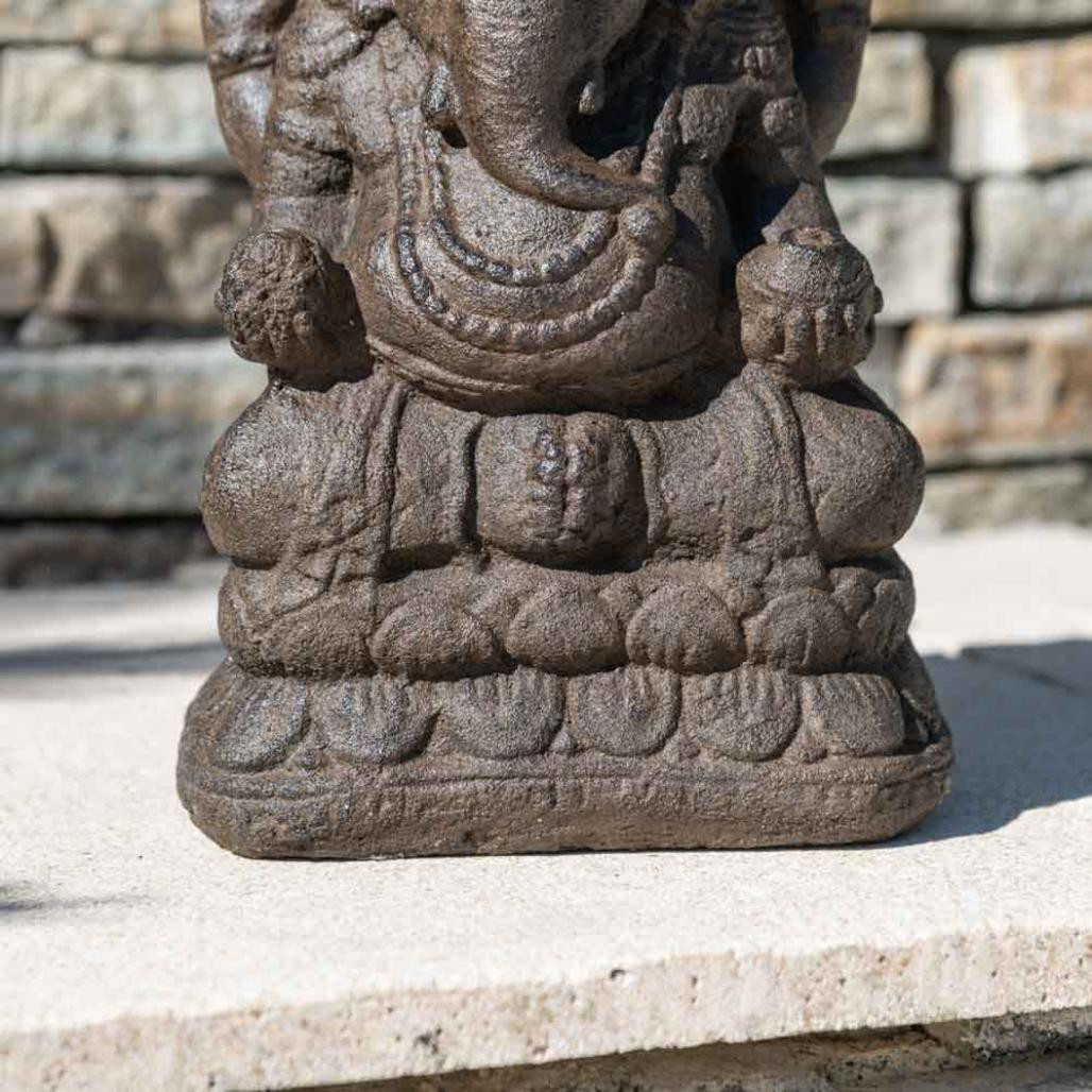 Statue ganesh 40cm brun antique Statue ganesh 40cm brun antique