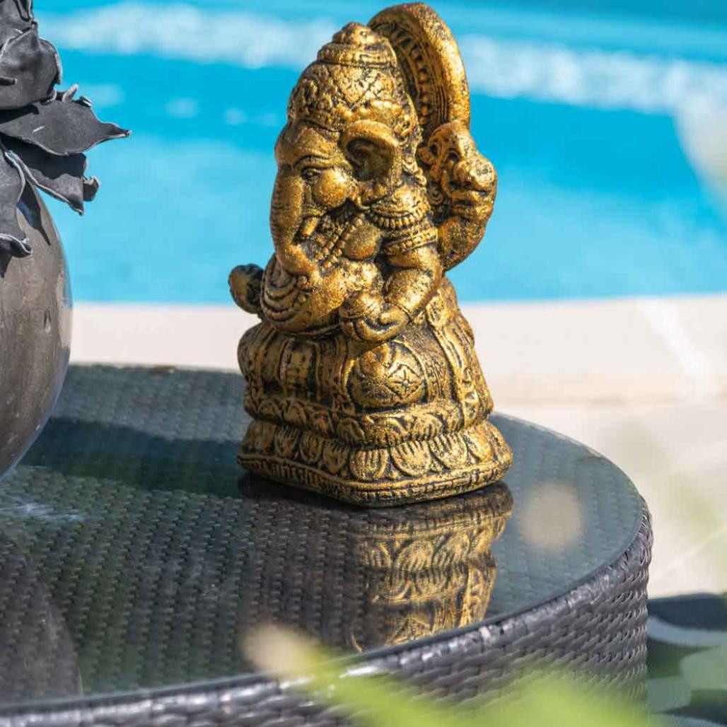 Statue ganesh doré 40 cm Statue ganesh doré 40 cm