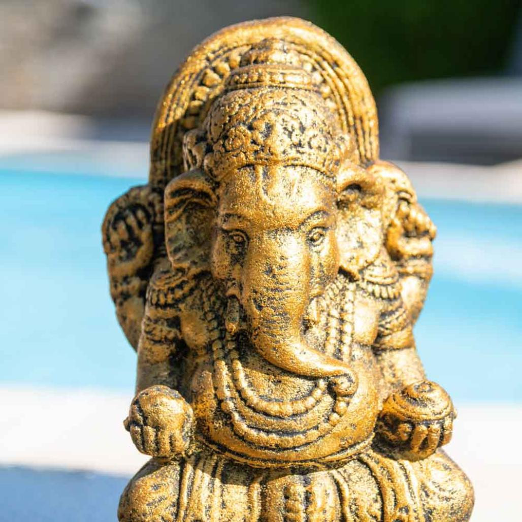 Statue ganesh doré 40 cm Statue ganesh doré 40 cm