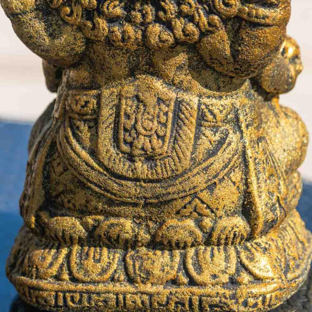 Statue ganesh doré 40 cm Statue ganesh doré 40 cm