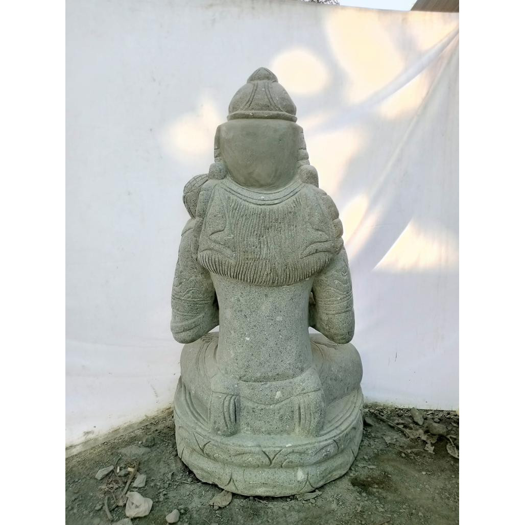 Statue déesse balinaise chakra extérieur zen pierre naturelle 120cm
