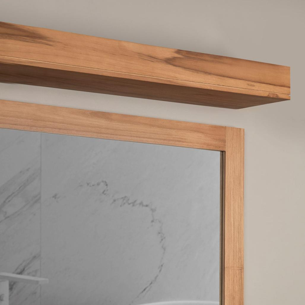 Bandeau lumineux en teck pour spots 140 Bandeau lumineux en teck pour spots 140