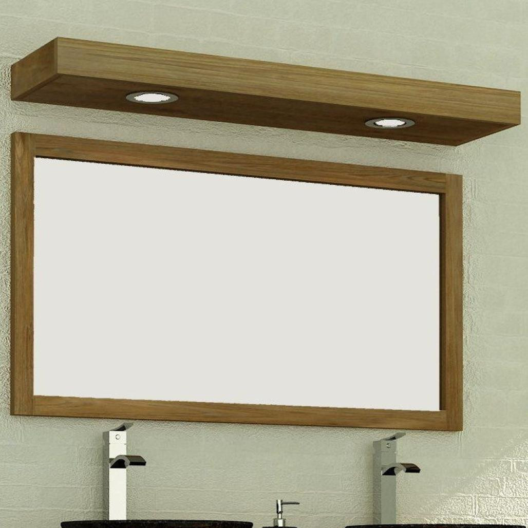 Bandeau lumineux en teck pour spots 140 Bandeau lumineux en teck pour spots 140