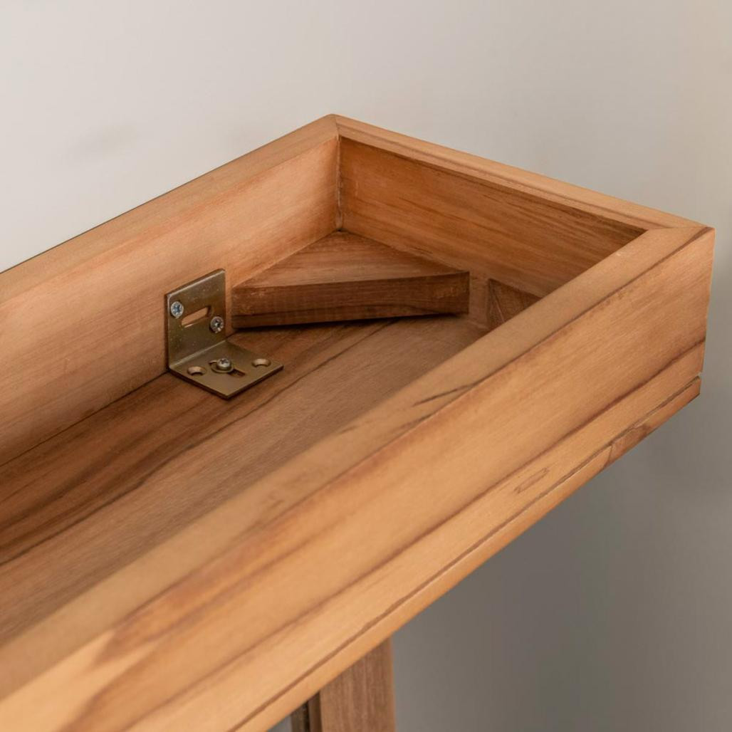 Bandeau lumineux en teck pour spots 140 Bandeau lumineux en teck pour spots 140