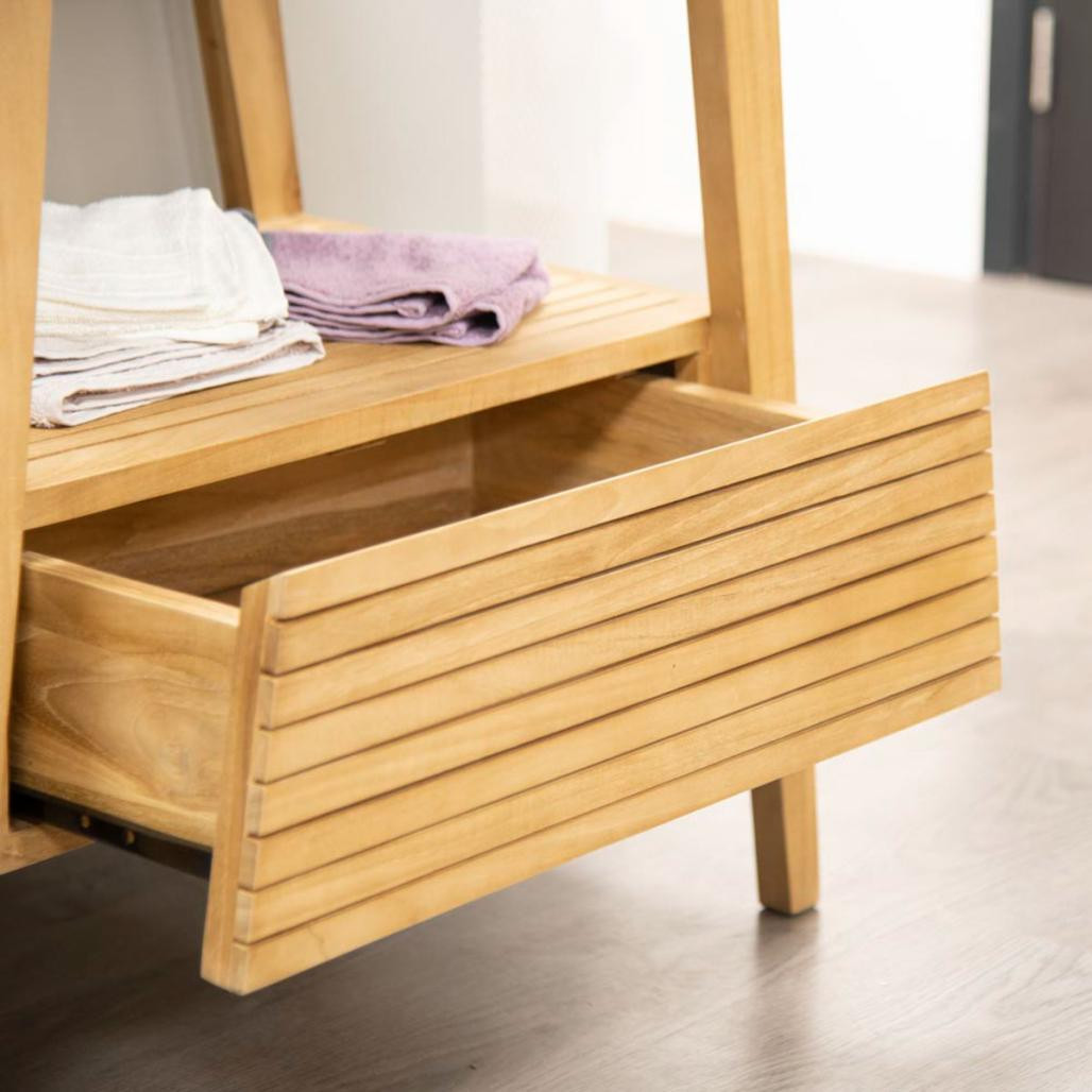 Meuble salle de bain en teck Scandinave 70 Meuble salle de bain en teck Scandinave 70