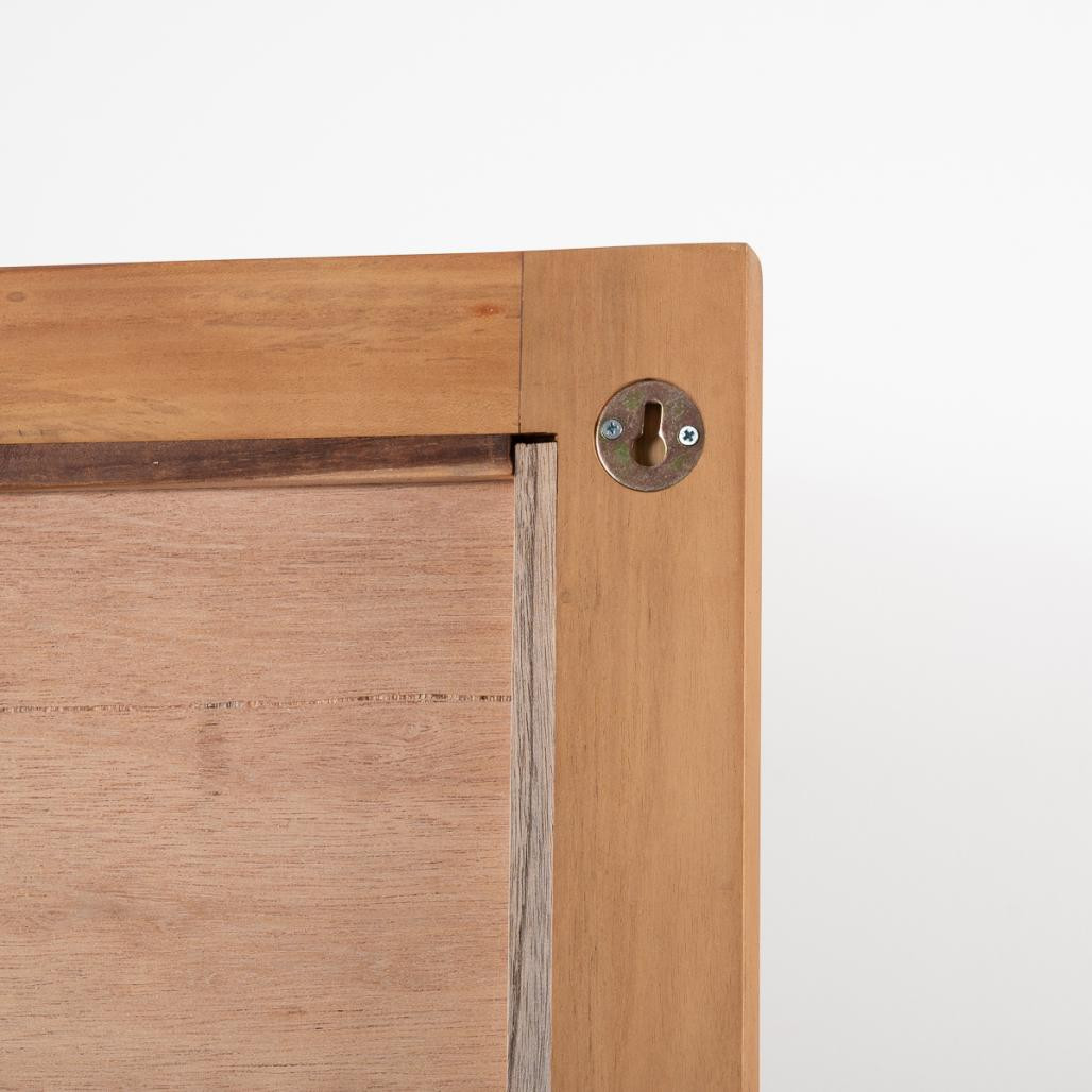 Miroir rectangle en teck massif 140x70 Miroir rectangle en teck massif 140x70