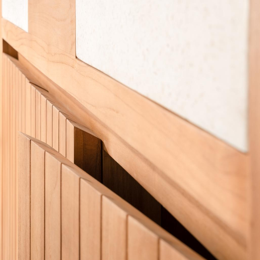 Meuble en teck et vasques de salle de bain Luxe 140 crème Meuble en teck et vasques de salle de bain Luxe 140 crème