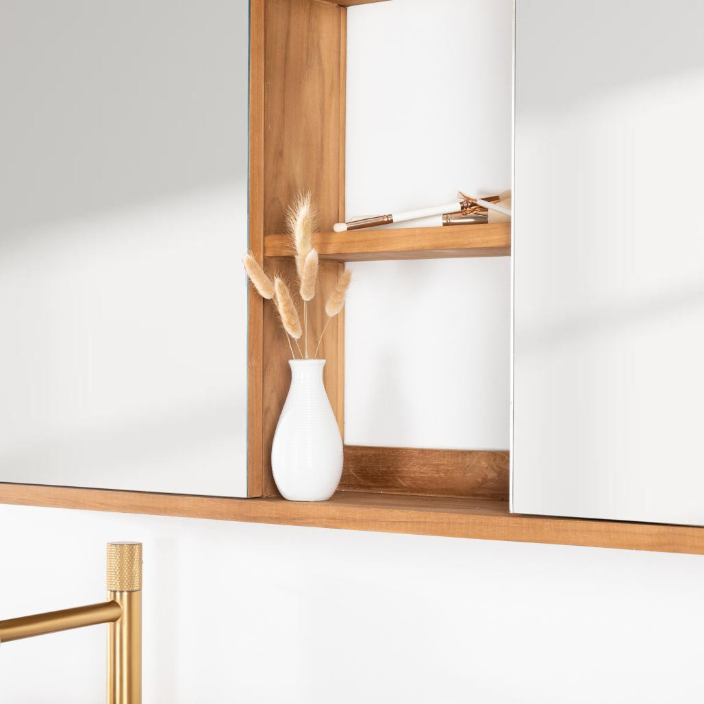 Miroir armoire de toilette 130 cm Miroir armoire de toilette 130 cm