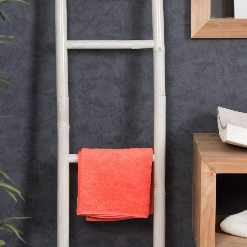 Porte serviette échelle blanc Porte serviette échelle blanc