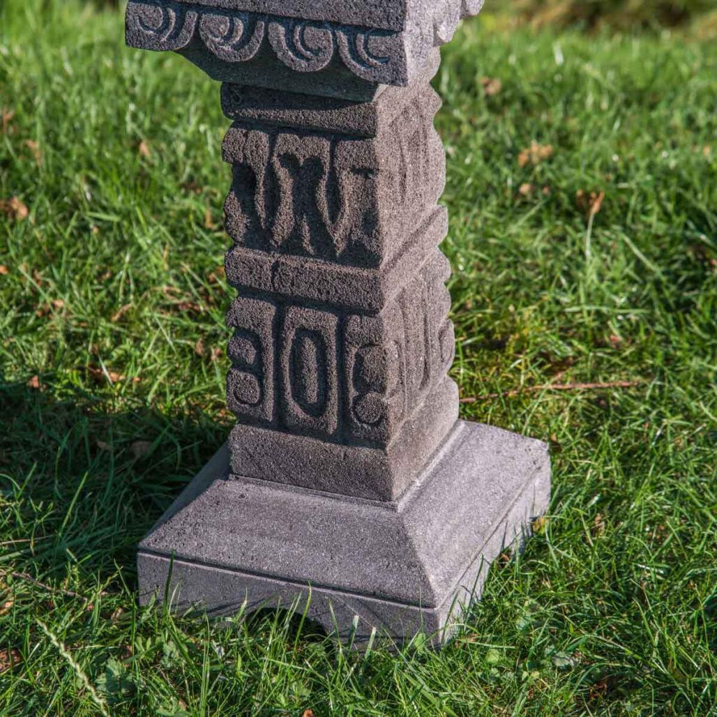 Lampe jardin japonais pierre de lave 1.50 m Lampe jardin japonais pierre de lave 1.50 m