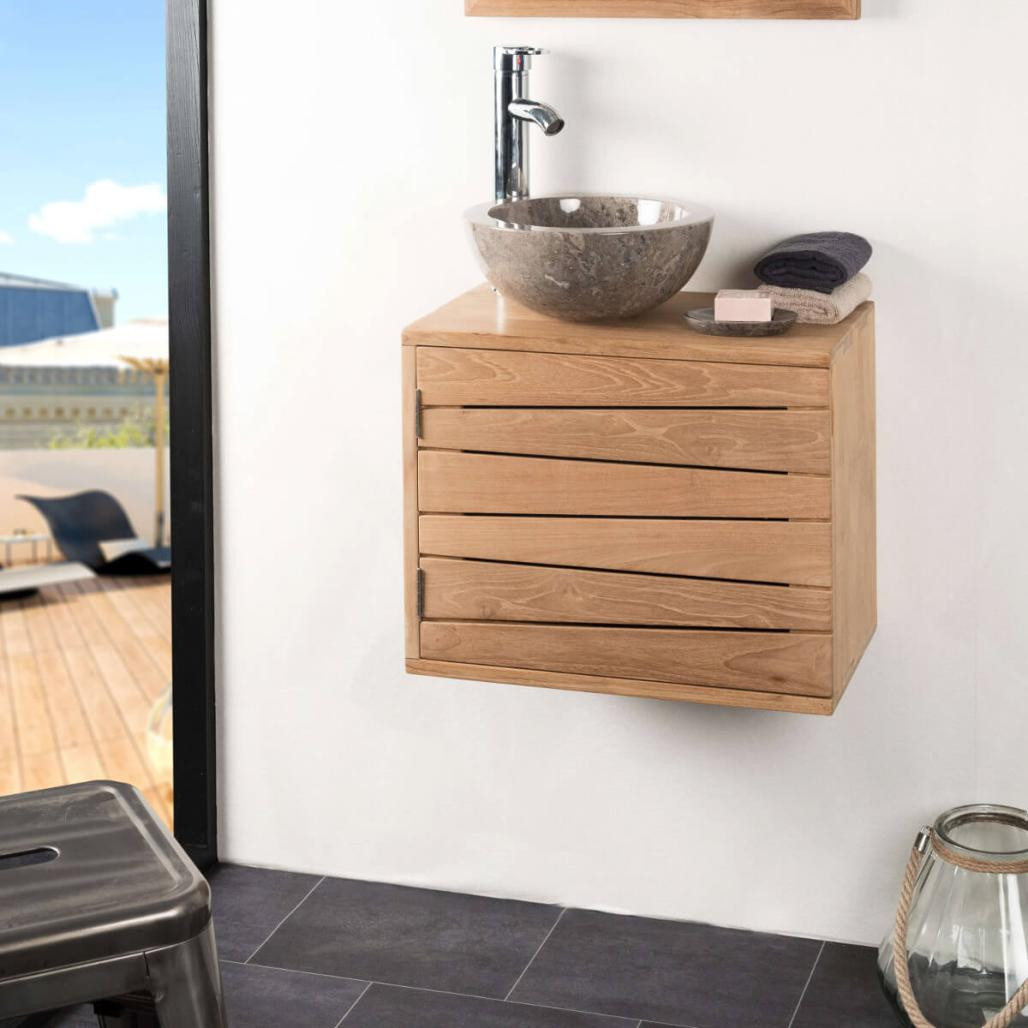 Meuble salle de bain suspendu Cosy 50x30 cm Meuble salle de bain suspendu Cosy 50x30 cm