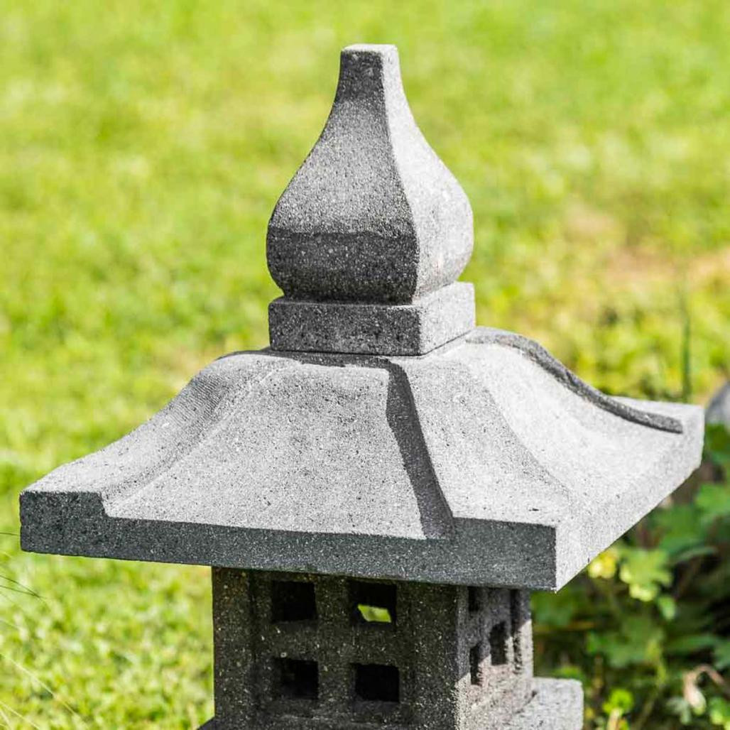 Lanterne de jardin japonais deco zen 50 cm