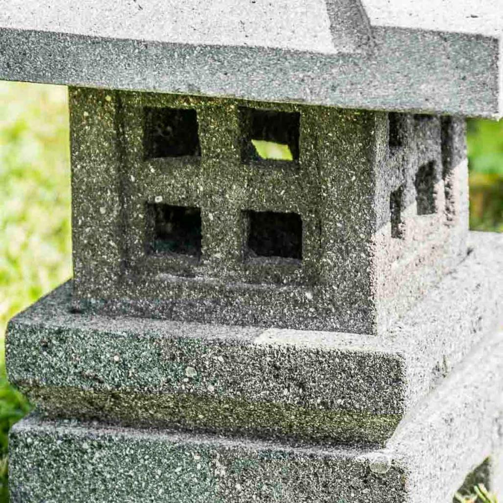Lanterne de jardin japonais deco zen 50 cm