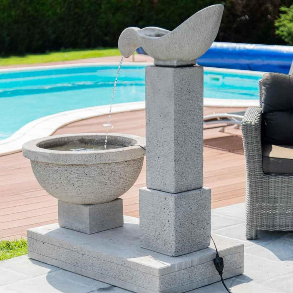 Fontaine de jardin cascade 120 cm Fontaine de jardin cascade 120 cm