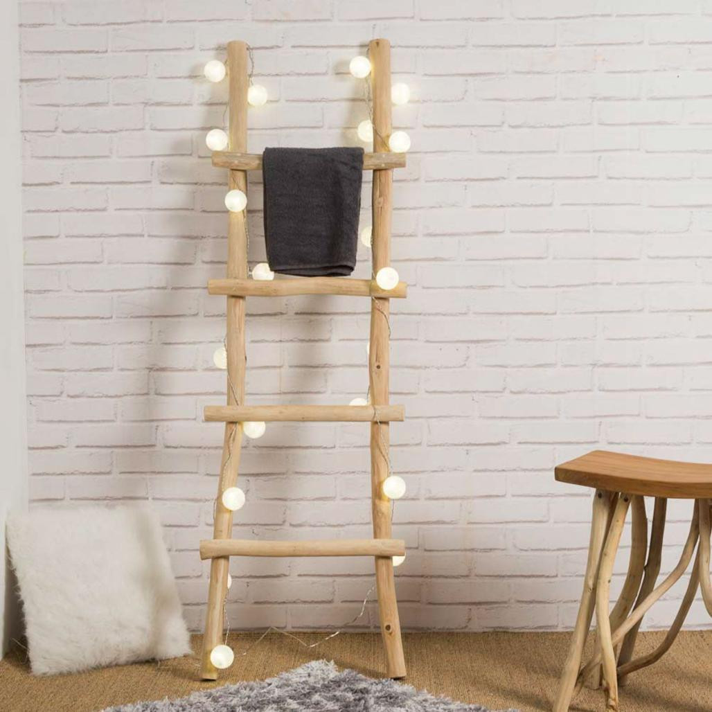 Echelle en teck lodge