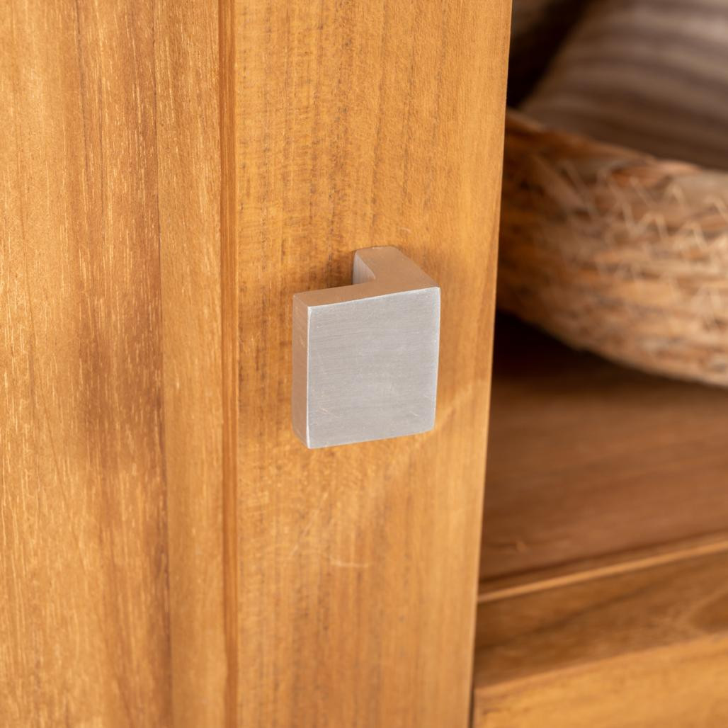 Meuble en teck salle de bain Théa 130 cm