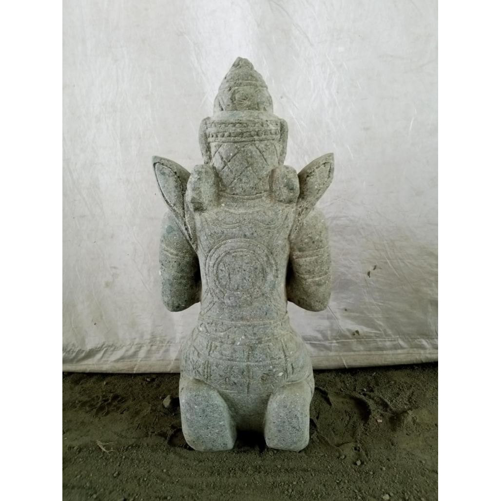 Statue zen en pierre bouddha teppanom 60cm Statue zen en pierre bouddha teppanom 60cm
