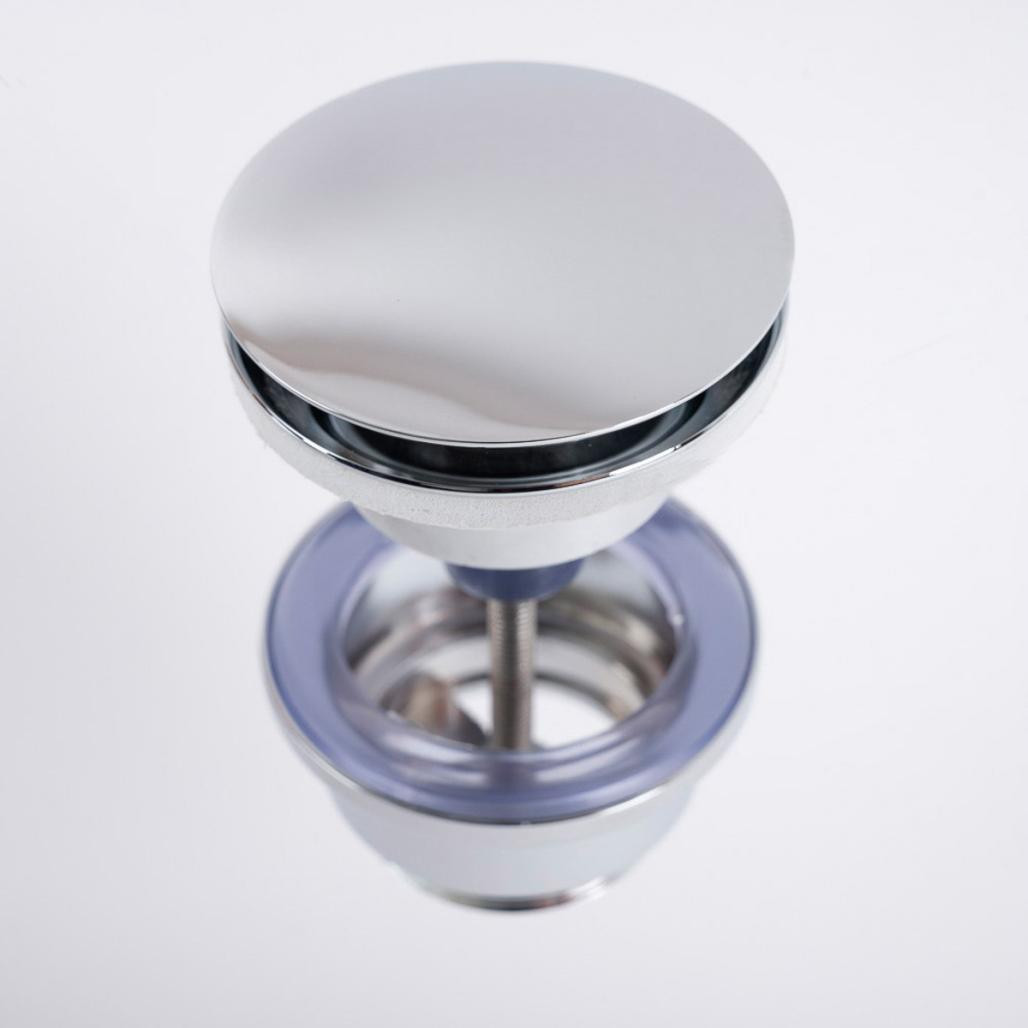 Bonde de vidage pop up universelle, chrome Bonde de vidage pop up universelle, chrome
