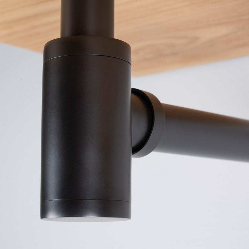 Siphon cylindrique noir mat Siphon cylindrique noir mat