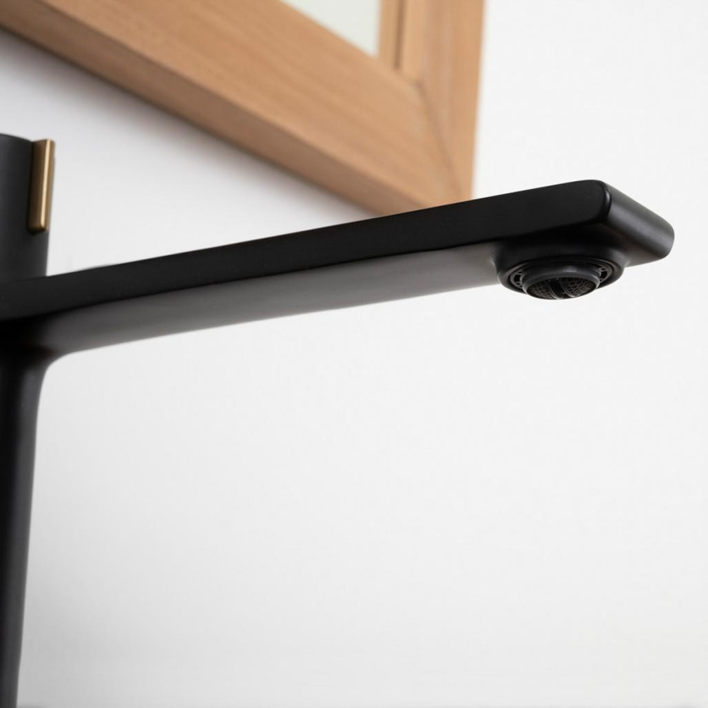 Robinet lavabo mitigeur progressif Tamise black Robinet lavabo mitigeur progressif Tamise black