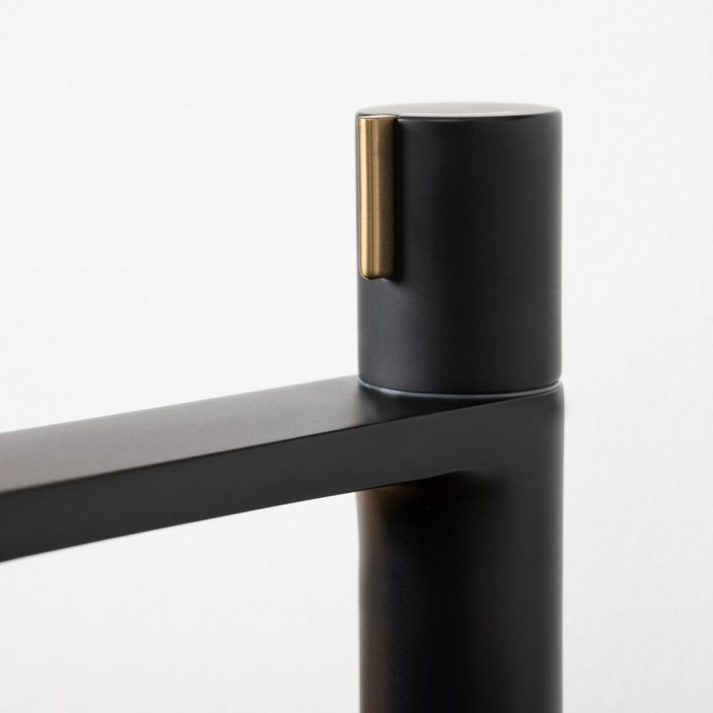 Robinet lavabo mitigeur progressif Tamise black Robinet lavabo mitigeur progressif Tamise black