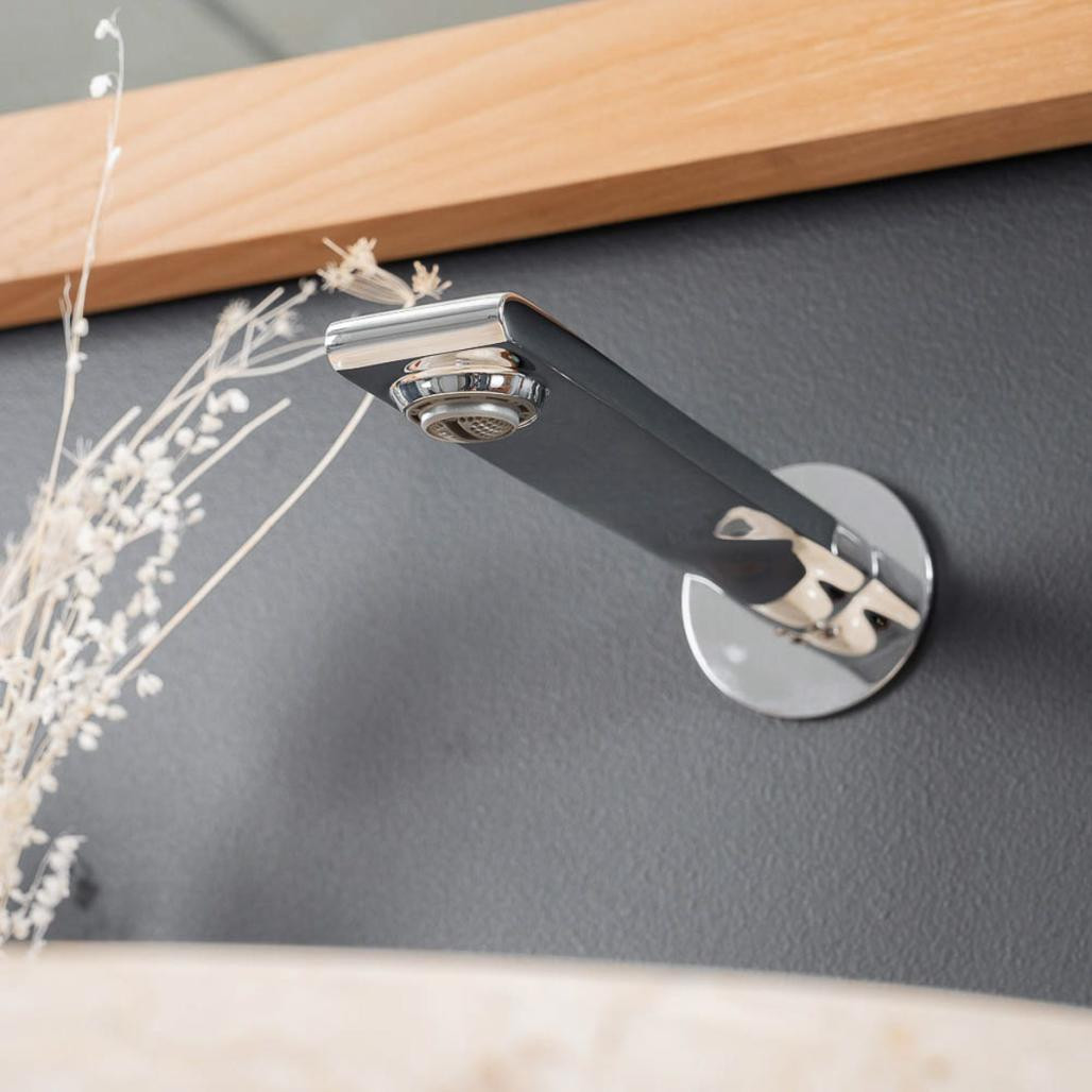 Robinet mural pour vasque Tamise chromé