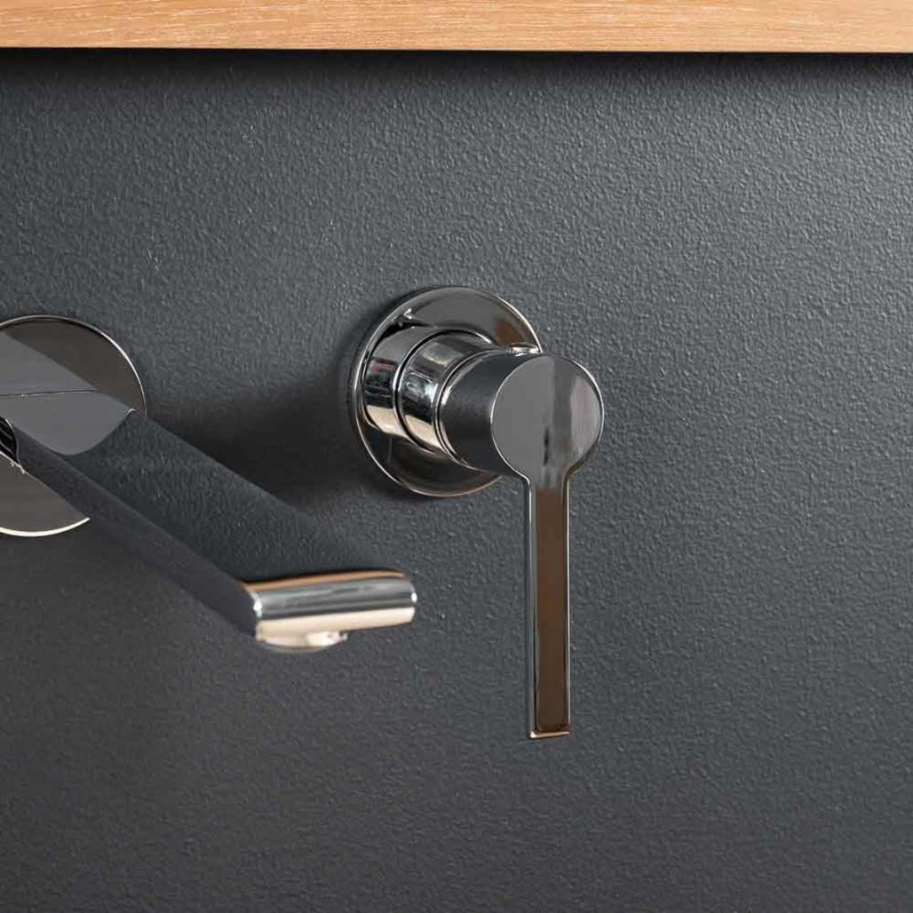 Robinet mural pour vasque Tamise chromé