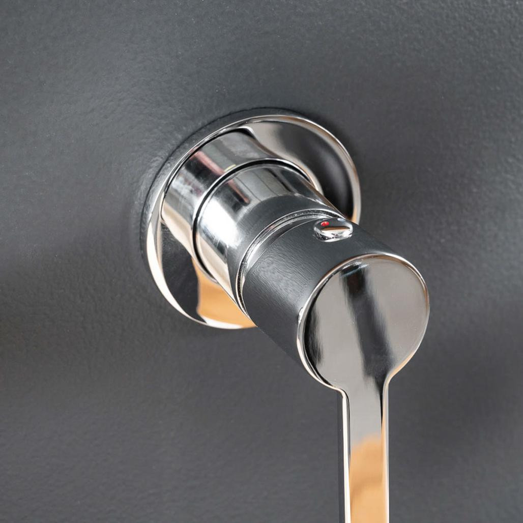 Robinet mural pour vasque Tamise chromé