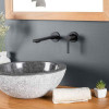 Mitigeur mural pour lavabo Tamise noir