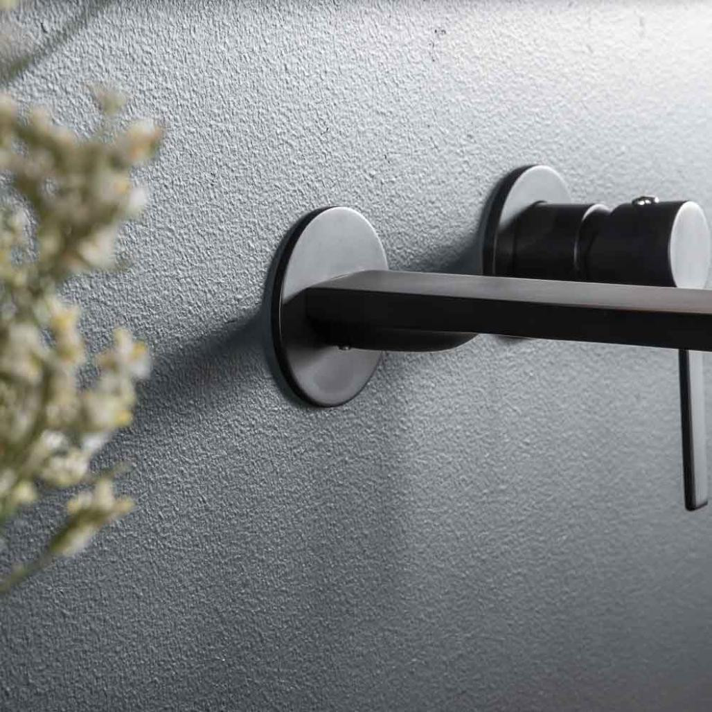 Mitigeur mural pour lavabo Tamise noir Mitigeur mural pour lavabo Tamise noir