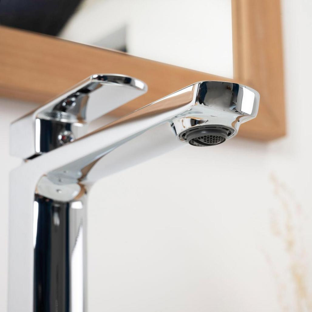 Robinet pour lavabo mitigeur Louga chrome Robinet pour lavabo mitigeur Louga chrome