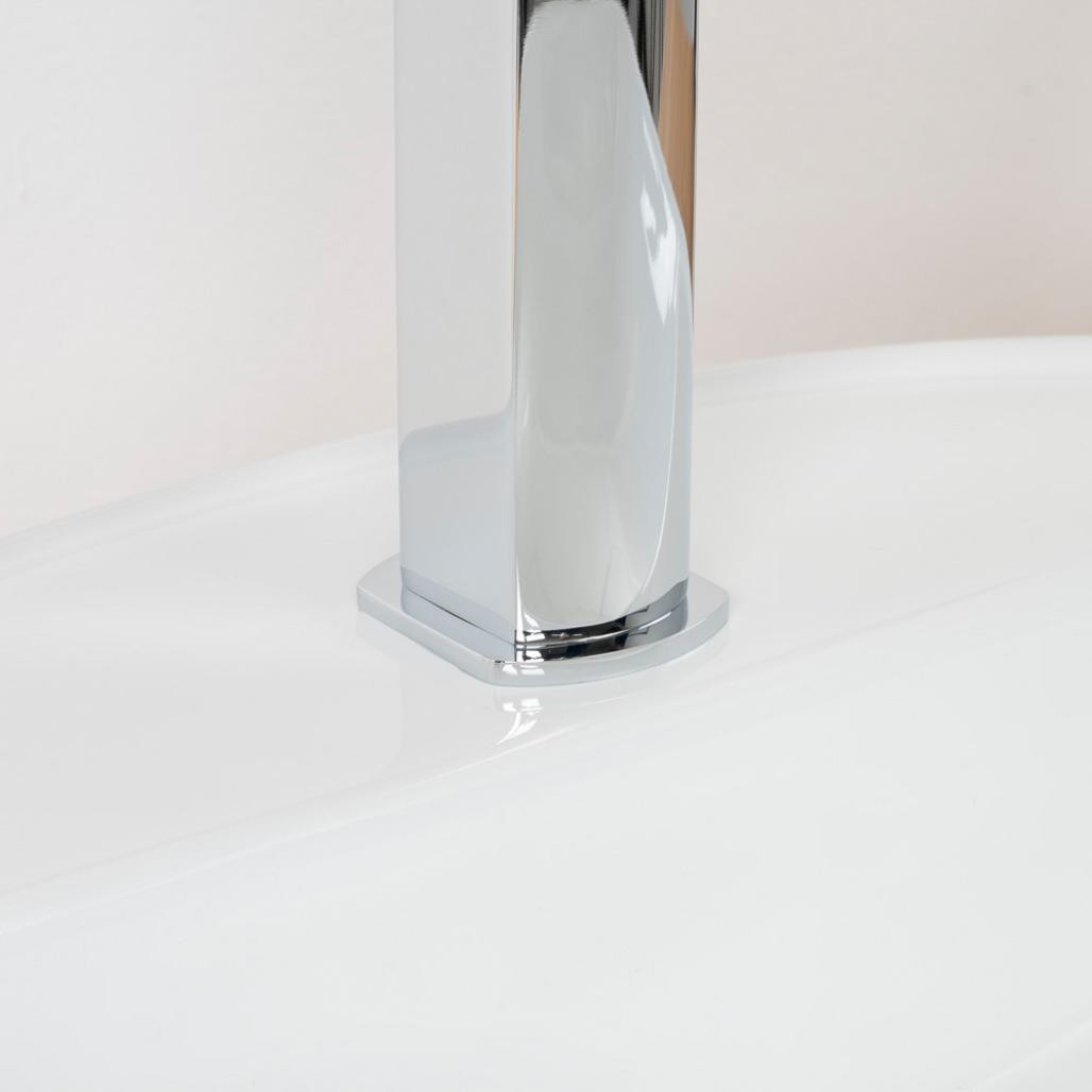 Robinet pour lavabo mitigeur Louga chrome Robinet pour lavabo mitigeur Louga chrome