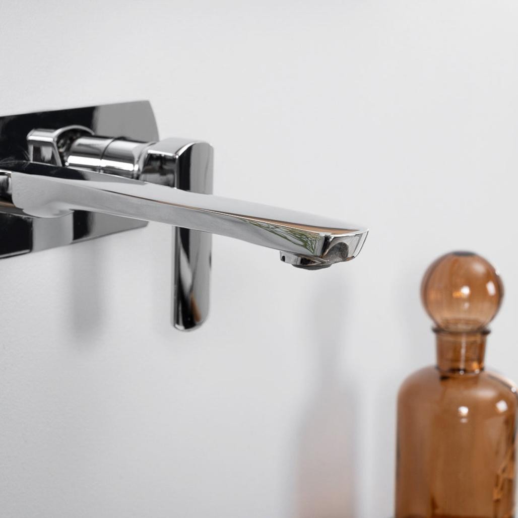 Robinet encastrable mural pour vasque Tamise chromé
