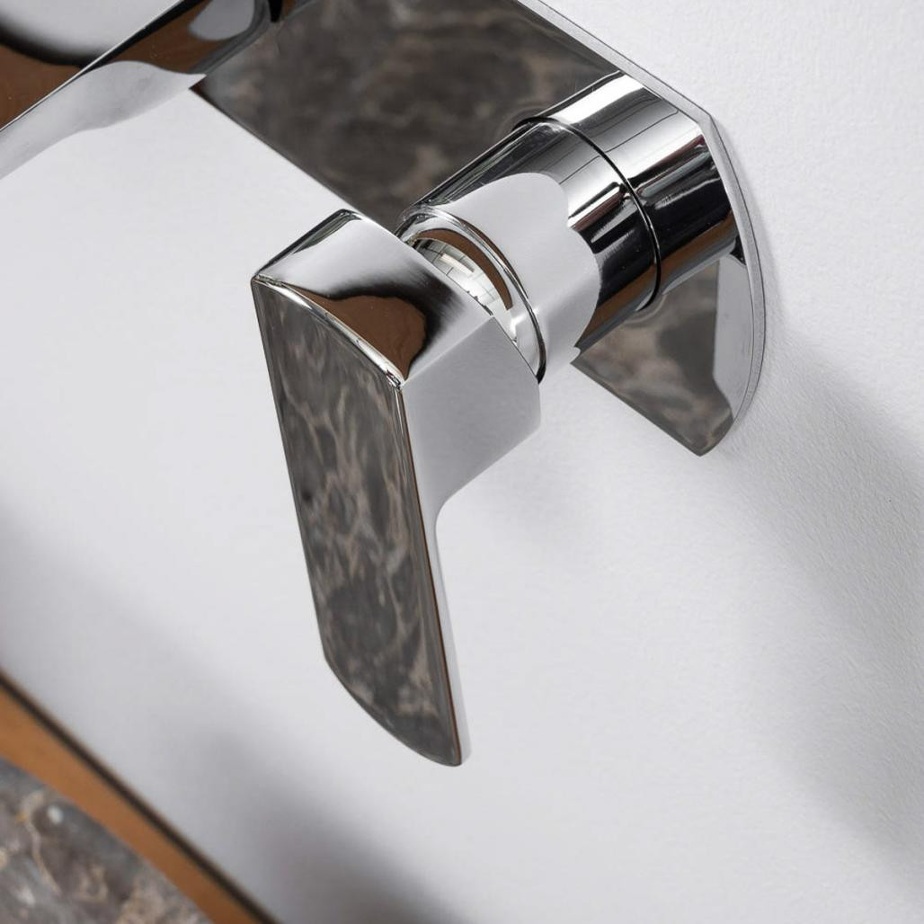 Robinet encastrable mural pour vasque Tamise chromé