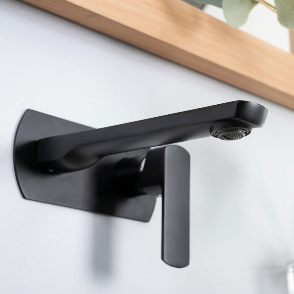 Robinet mitigeur encastrable Louga noir Robinet mitigeur encastrable Louga noir