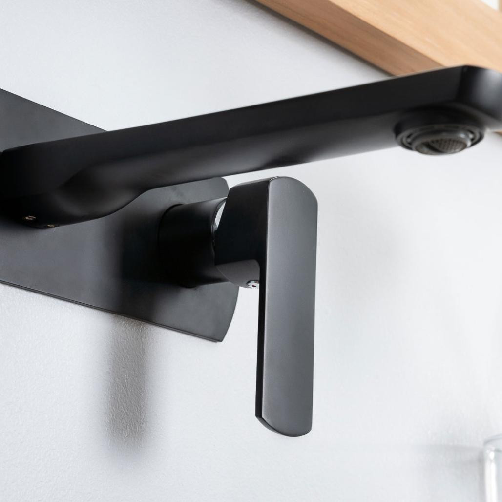 Robinet mitigeur encastrable Louga noir Robinet mitigeur encastrable Louga noir