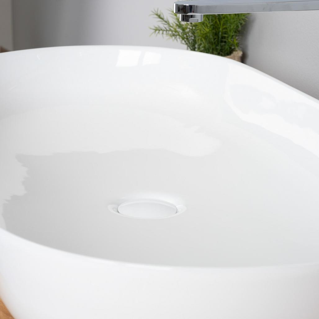 Grande vasque céramique Phébie 82cm Grande vasque céramique Phébie 82cm