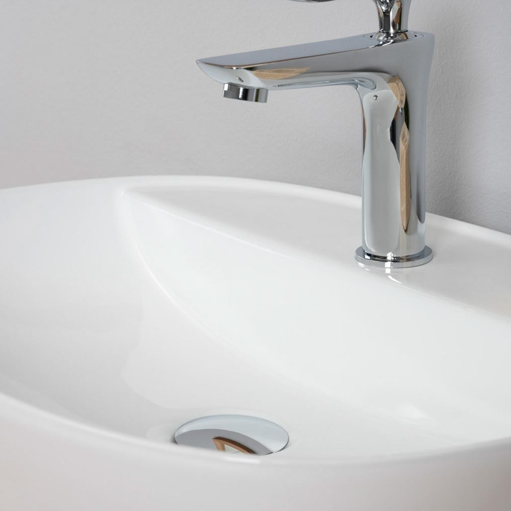 Vasque en céramique avec plage Bahia 50cm Vasque en céramique avec plage Bahia 50cm