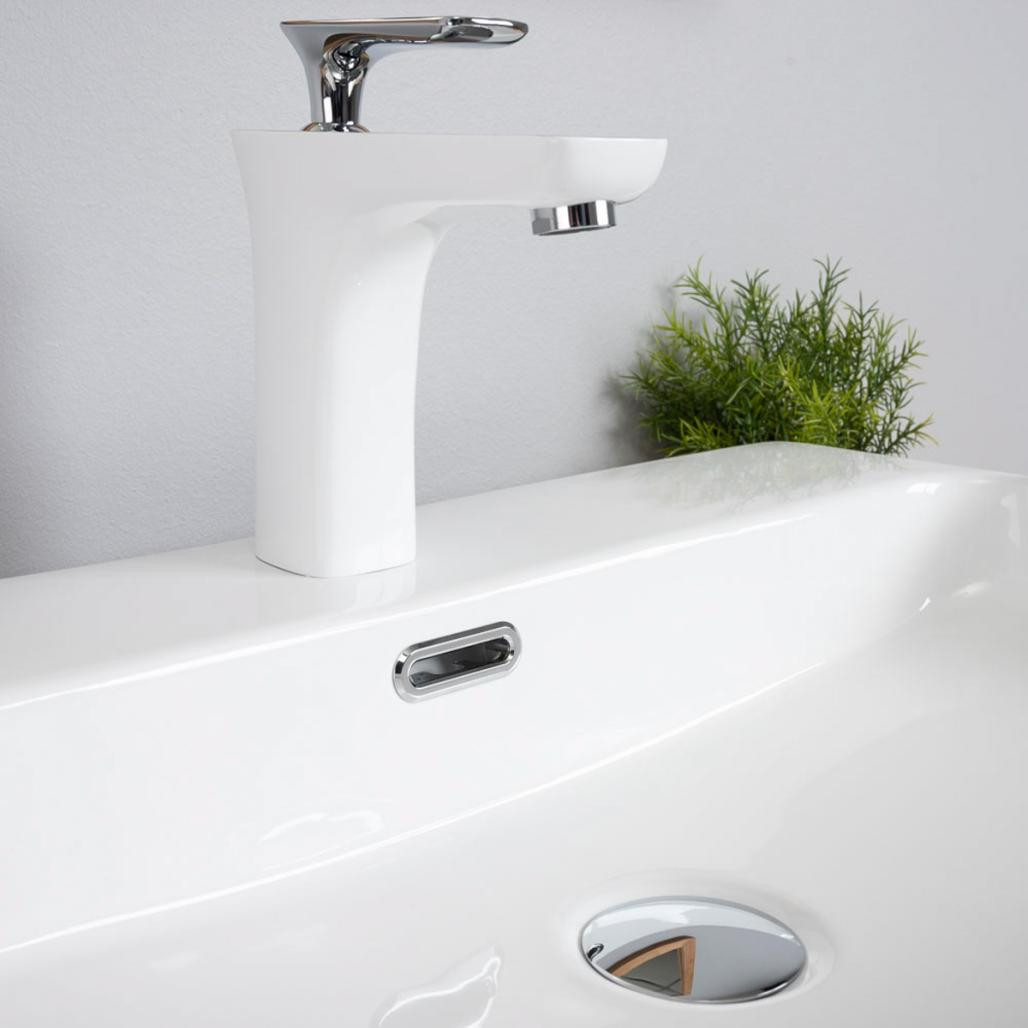 Vasque en céramique avec plage Olga 60cm