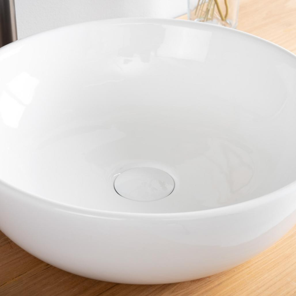 Vasque ronde en céramique Siam 41cm Vasque ronde en céramique Siam 41cm