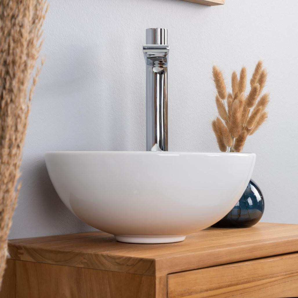 Petite vasque en céramique Luna 28 cm