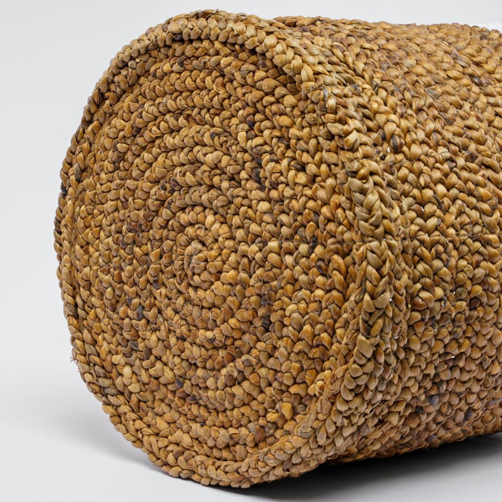 Panier tressé en jacinthe d'eau L Vito Panier tressé en jacinthe d'eau L Vito