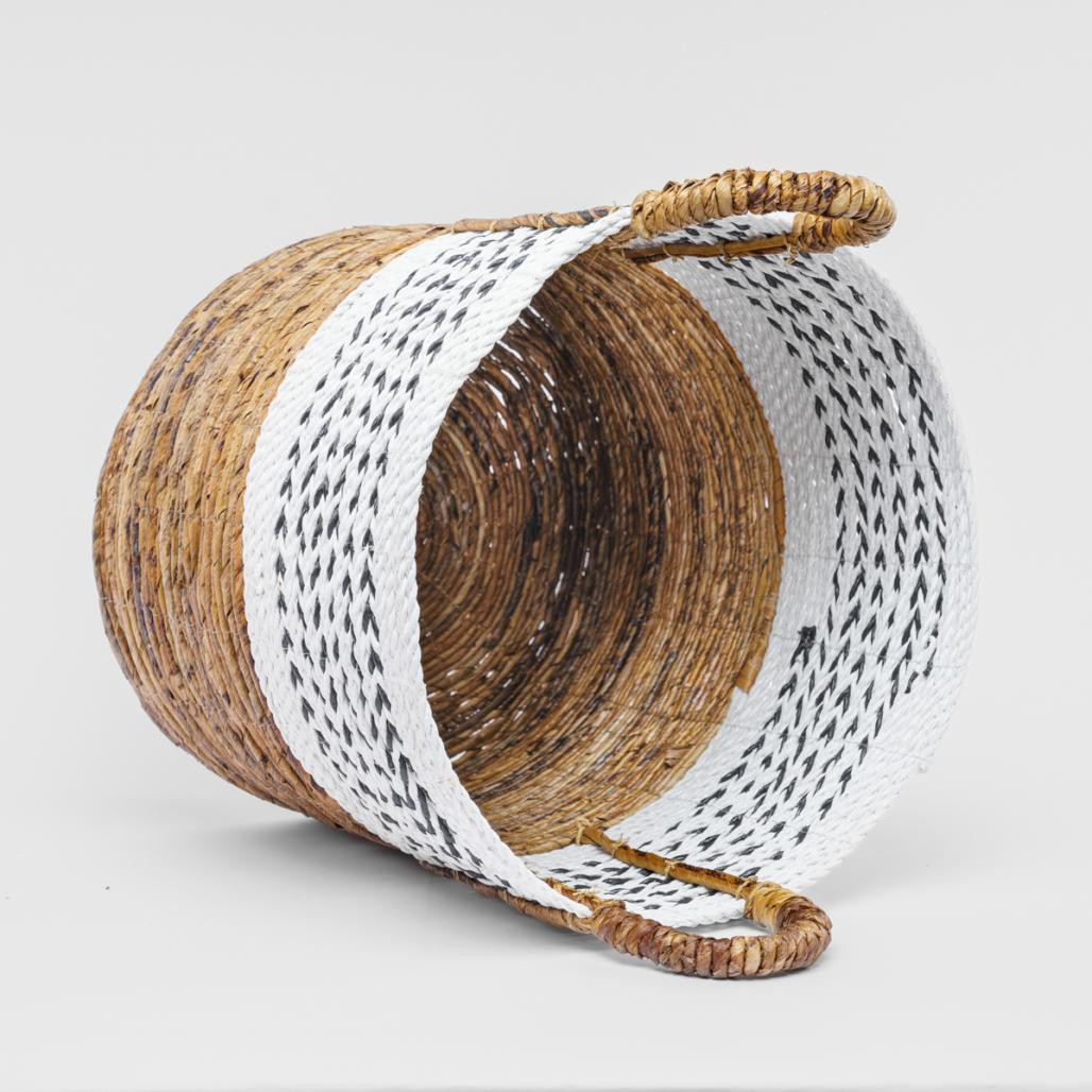 Panier avec poignée en fibre végétale S Sookie Panier avec poignée en fibre végétale S Sookie