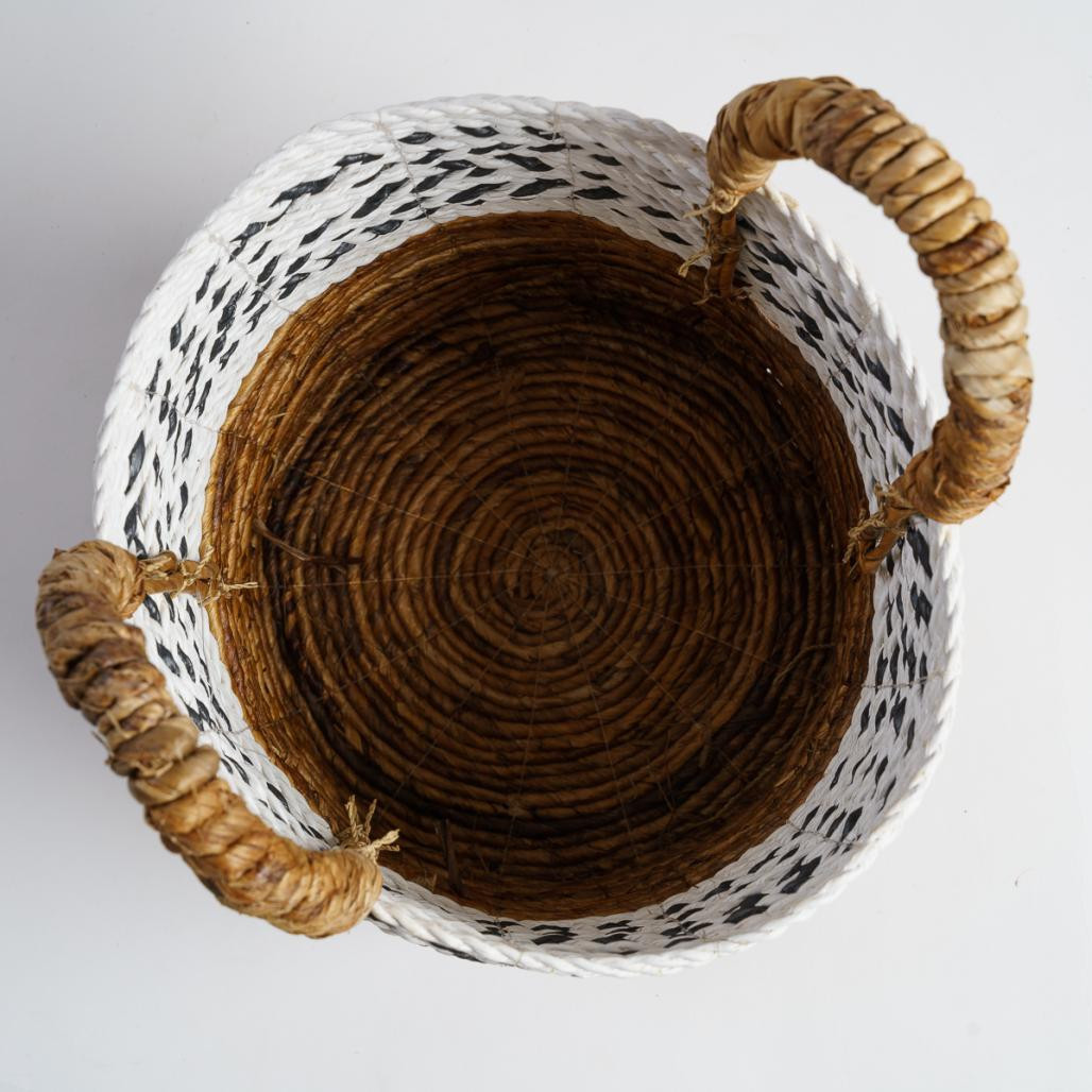 Panier avec poignée en fibre végétale S Sookie Panier avec poignée en fibre végétale S Sookie