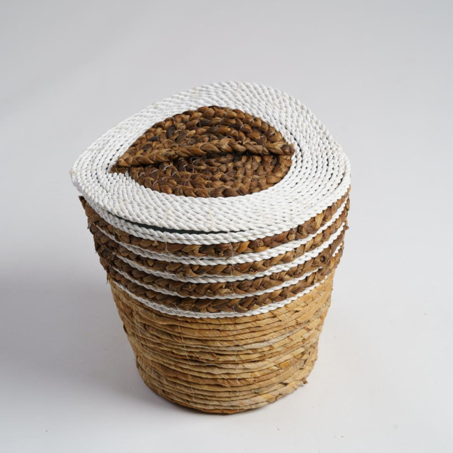 Poubelle salle de bain avec seau Yvo